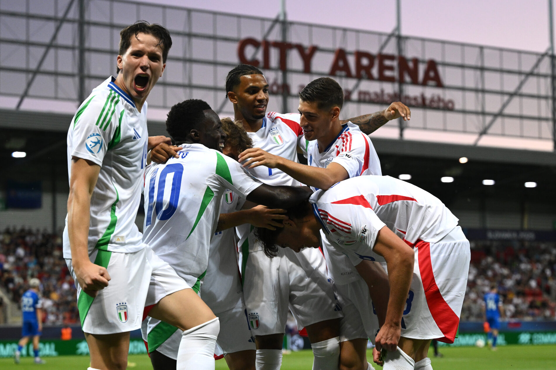 Italia Under21 Esultanza
