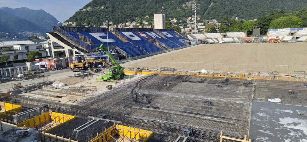 lavori nuova curva