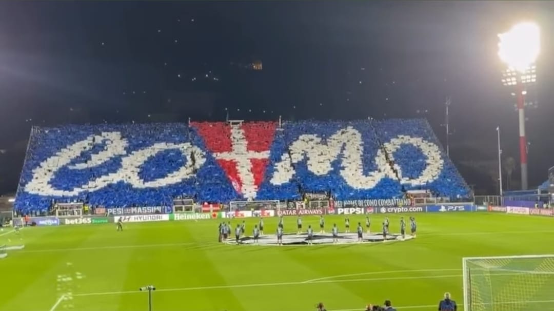 curva tifosi como coreografia
