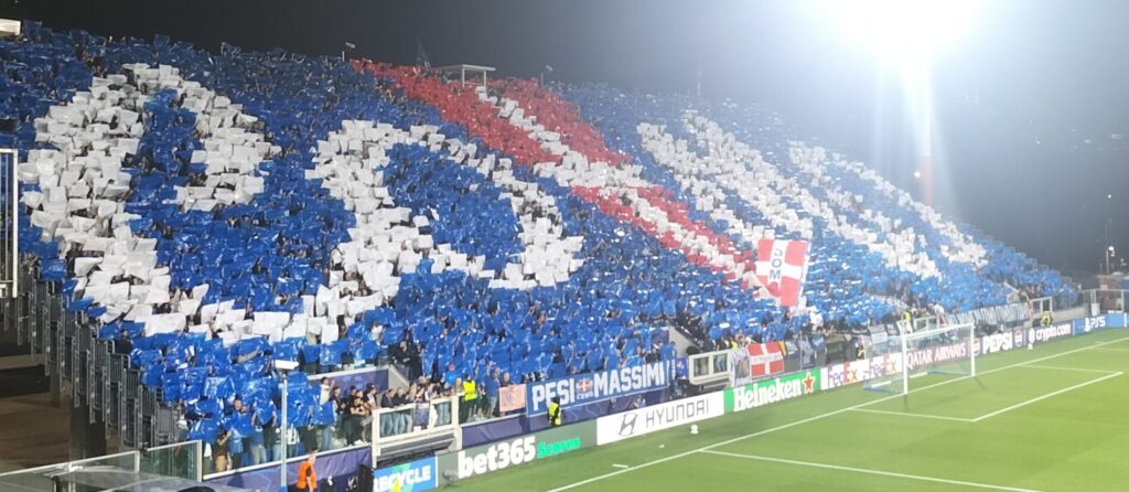Curva Como tifosi