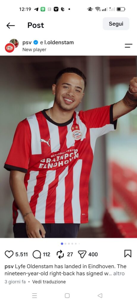 Oldenstam PSV