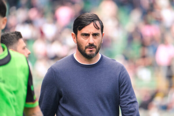 IPA74354490 - Palermo, Italy, 30 April 2026. Renzo Barbera Stadium, Palermo vs Catanzaro, match valid for the 2025/2026 Serie B championship. In the photo: Alberto Aquilani (Coach US Catanzaro)